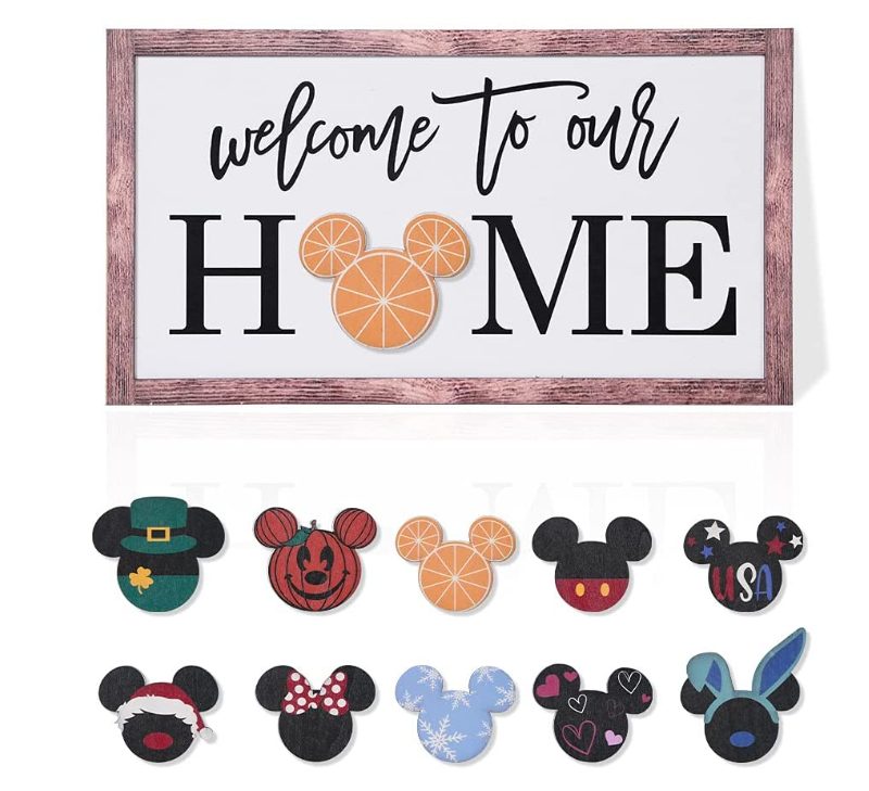 Welcome To Our Home - Interchangeable Sign