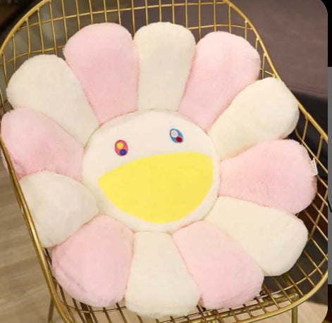 Designer Rainbow Flower Plushy Matt