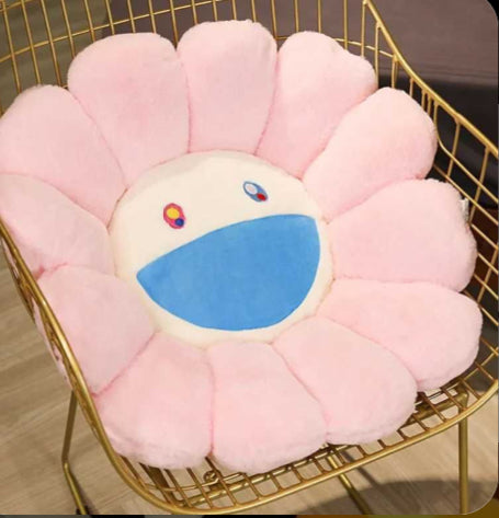 Designer Rainbow Flower Plushy Matt